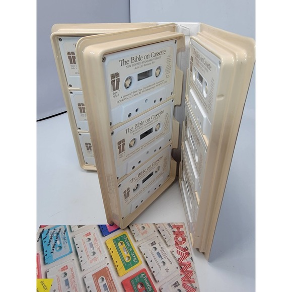 The Bible On 12 Cassette New Revised Standard Version New Testament 12 Tapes - Picture 5 of 5